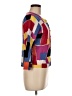 Relativity Color Block Red Cardigan Size M - photo 4