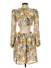 WAYF Paisley Yellow Cocktail Dress Size XS - photo 2