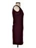 Mudd Solid Burgundy Casual Dress Size S - photo 4