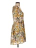 WAYF Paisley Yellow Cocktail Dress Size XS - photo 4