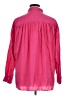 Lands' End Solid Pink Long Sleeve Button-Down Shirt Size 14 - photo 2