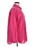 Lands' End Solid Pink Long Sleeve Button-Down Shirt Size 14 - photo 4