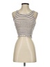 Hollister 100% Elastane Ivory Sleeveless Top Size XS - photo 1