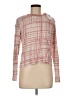 ATM 100% Cotton Plaid Pink Pullover Sweater Size M - photo 1