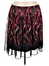 Lane Bryant 100% Polyester Print Black Casual Skirt Size 22 (5) - photo 1