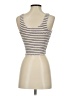 Hollister 100% Elastane Ivory Sleeveless Top Size XS - photo 2