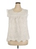 Unbranded 100% Polyester Ivory Sleeveless Blouse Size 3X - photo 1