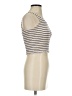 Hollister 100% Elastane Ivory Sleeveless Top Size XS - photo 4