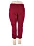 Chico's Solid Red Active Pants Size XXL (4) - photo 2