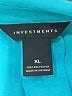Investments 100% Polyester Teal 3/4 Sleeve Blouse Size XL - photo 7