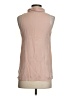 Theory 100% Silk Tan Blouse Size P (petite) - photo 2