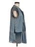 DR2 100% Polyester Blue Sleeveless T-Shirt Size M - photo 4