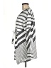 Kerrently x The Drop Stripes Silver Long Sleeve Blouse Size M - photo 5