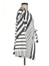Kerrently x The Drop Stripes Silver Long Sleeve Blouse Size M - photo 4