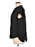 H&M 100% Polyester Black Short Sleeve Blouse Size 12 - photo 5