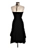 Ella Moss Stripes Black Cocktail Dress Size M - photo 2