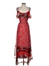One September Paisley Red Casual Dress Size XS - photo 2