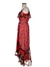 One September Paisley Red Casual Dress Size XS - photo 5