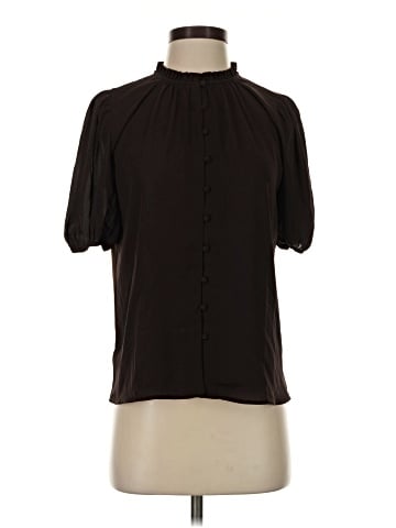 Ann Taylor Short Sleeve Blouse (view 1)