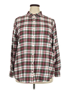 Lands' End Long Sleeve Button Down Shirt