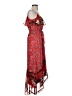 One September Paisley Red Casual Dress Size XS - photo 4