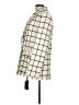 Pinko Checkered-gingham Ivory Coat Size 8 - photo 5