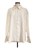 H&M Ivory Long Sleeve Button-Down Shirt Size L - photo 1