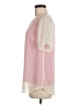 Charming Charlie 100% Polyester Pink Short Sleeve Blouse Size M - photo 5