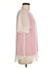Charming Charlie 100% Polyester Pink Short Sleeve Blouse Size M - photo 4