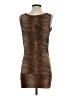 Unbranded Animal Print Brown Cocktail Dress Size Sm - Med - photo 2