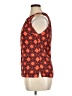 Escapada 100% Rayon Aztec Or Tribal Print Orange Sleeveless Blouse Size XL - photo 5