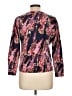 Talbots Floral Purple Pullover Sweater Size L - photo 2