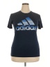 Adidas 100% Polyester Blue Active T-Shirt Size 18 - photo 1