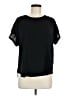 Maurices 100% Polyester Black Short Sleeve Top Size M - photo 1