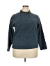 Early Winters Metallic Blue Pullover Sweater Size XXL (estimated) - photo 1