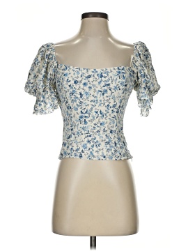 Reformation Short Sleeve Blouse