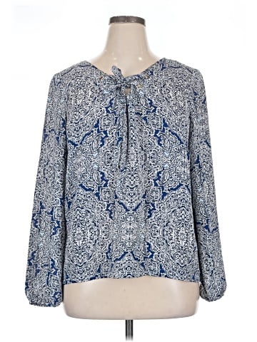 Laundry by Shelli Segal Long Sleeve Blouse (view 1)