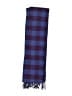 J.Crew 100% Wool Checkered-gingham Blue Scarf One size - photo 2