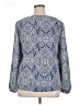 Laundry by Shelli Segal 100% Polyester Blue Long Sleeve Blouse Size XL - photo 2