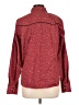 King Ranch 100% Cotton Print Red Long Sleeve Blouse Size L - photo 2