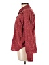 King Ranch 100% Cotton Print Red Long Sleeve Blouse Size L - photo 5