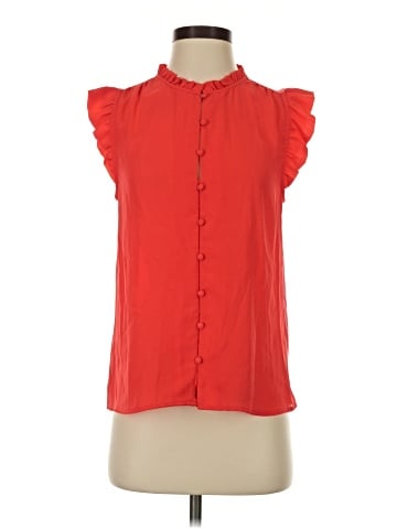 Ann Taylor Sleeveless Button-Down Shirt (view 1)