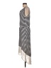 Seven7 Stripes Gray Casual Dress Size M - photo 5