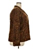 Plaza South Paisley Brown Blazer Size 18 - photo 4