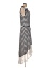 Seven7 Stripes Gray Casual Dress Size M - photo 4