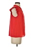 Ann Taylor Red Sleeveless Button-Down Shirt Size S (petite) - photo 4