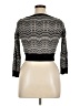 AGB Chevron-herringbone Black Cardigan Size 14 - photo 2