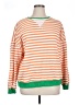Unbranded Stripes Orange Pullover Sweater Size XL - photo 1