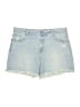 Ann Taylor LOFT Blue Denim Shorts Size 32 waist - photo 1