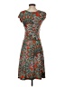 En Focus Studio Paisley Gray Cocktail Dress Size 4 - photo 2